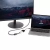 StarTech.com USB-C į DVI adapteris – juodas – 1920x1200 – USB Type-C vaizdo keitiklis jūsų DVI-D ekranui / monitoriui / projektoriui – atnaujinta versija CDP2DVIEC