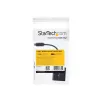 StarTech.com USB-C į DVI adapteris – juodas – 1920x1200 – USB Type-C vaizdo keitiklis jūsų DVI-D ekranui / monitoriui / projektoriui – atnaujinta versija CDP2DVIEC