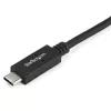 StarTech.com 3,3 pėd. (1 m) USB-C į DVI kabelis - 1920 x 1200 - Juodas