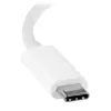 StarTech.com USB-C į DVI adapteris - baltas, 3.2 Gen 2 (3.1 Gen 2), USB Type-C, DVI išvestis, 1920 x 1200 pikselių