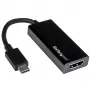 StarTech.com USB-C į HDMI adapteris su 4K 30Hz - juodas, 3.2 Gen 2 (3.1 Gen 2), USB Type-C, HDMI išvestis, 3840 x 2160 pikselių