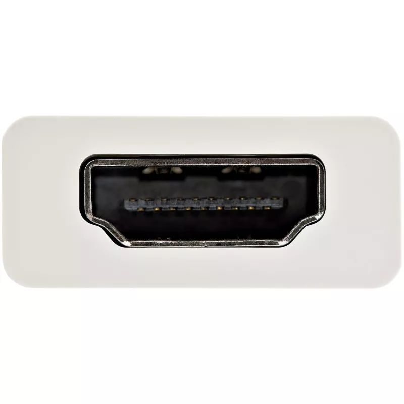 StarTech.com USB-C į HDMI adapteris – baltas – 4K 60Hz, USB Type-C, HDMI išvestis, 3840 x 2160 pikselių
