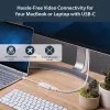 StarTech.com USB-C į HDMI adapteris – baltas – 4K 60Hz, USB Type-C, HDMI išvestis, 3840 x 2160 pikselių