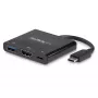 StarTech.com USB-C kelių prievadų adapteris su HDMI - USB 3.0 prievadas - 60 W PD - juodas