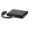 StarTech.com USB-C kelių prievadų adapteris su HDMI - USB 3.0 prievadas - 60 W PD - juodas