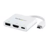 StarTech.com USB-C universali jungtis su HDMI – USB 3.0 prievadas – 60 W PD – balta