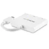 StarTech.com USB-C universali jungtis su HDMI – USB 3.0 prievadas – 60 W PD – balta