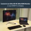 StarTech.com USB-C universali jungtis su HDMI – USB 3.0 prievadas – 60 W PD – balta