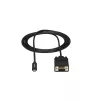 StarTech.com 6 pėdų/2 m USB-C į VGA kabelis - 1920x1200/1080p USB Type-C į VGA vaizdo aktyvusis adapterio kabelis - Suderinamas su Thunderbolt 3 - Nešiojamam kompiuteriui prie VGA monitoriaus/projektoriaus - DP Alt Mode HBR2