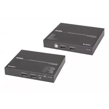ATEN USB DisplayPort Dual View HDBaseT™ 2.0 KVM ilgintuvas (4K@100m vienam ekranui)