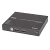 ATEN USB DisplayPort Dual View HDBaseT™ 2.0 KVM ilgintuvas (4K@100m vienam ekranui)