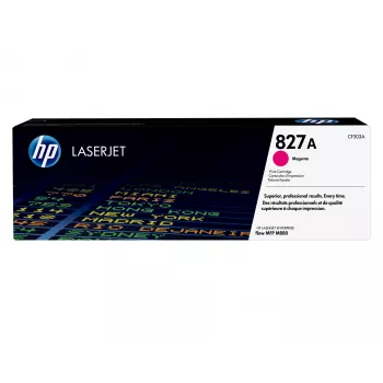 HP 827A purpurinis Originalius LaserJet dažų kasetė, 32000 puslapių, purpurinė, 1 vnt.