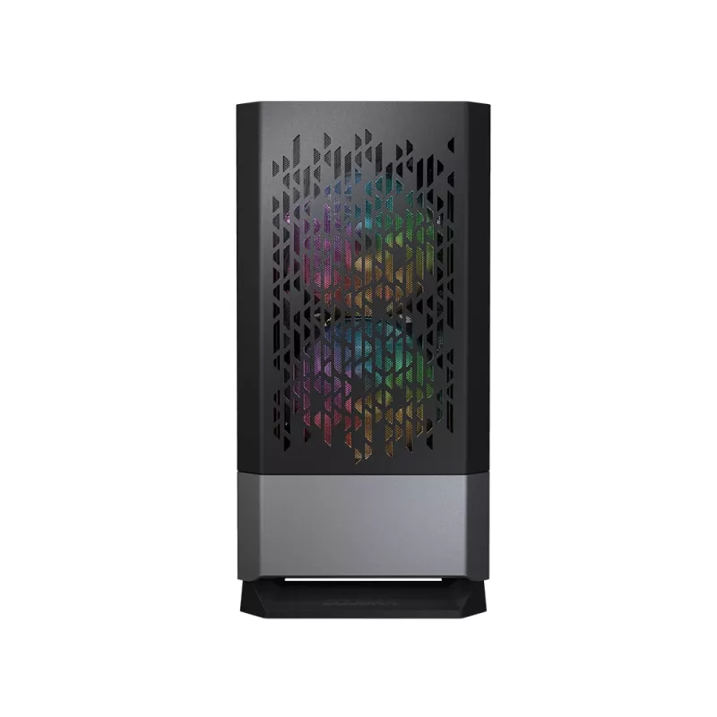 COUGAR Mini Tower Case MG140 Air ARGB, Juoda