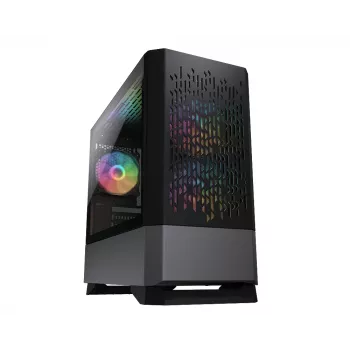 COUGAR Mini Tower Case MG140 Air ARGB, Juoda