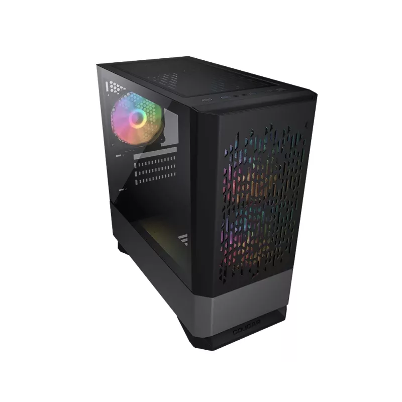 COUGAR Mini Tower Case MG140 Air ARGB, Juoda