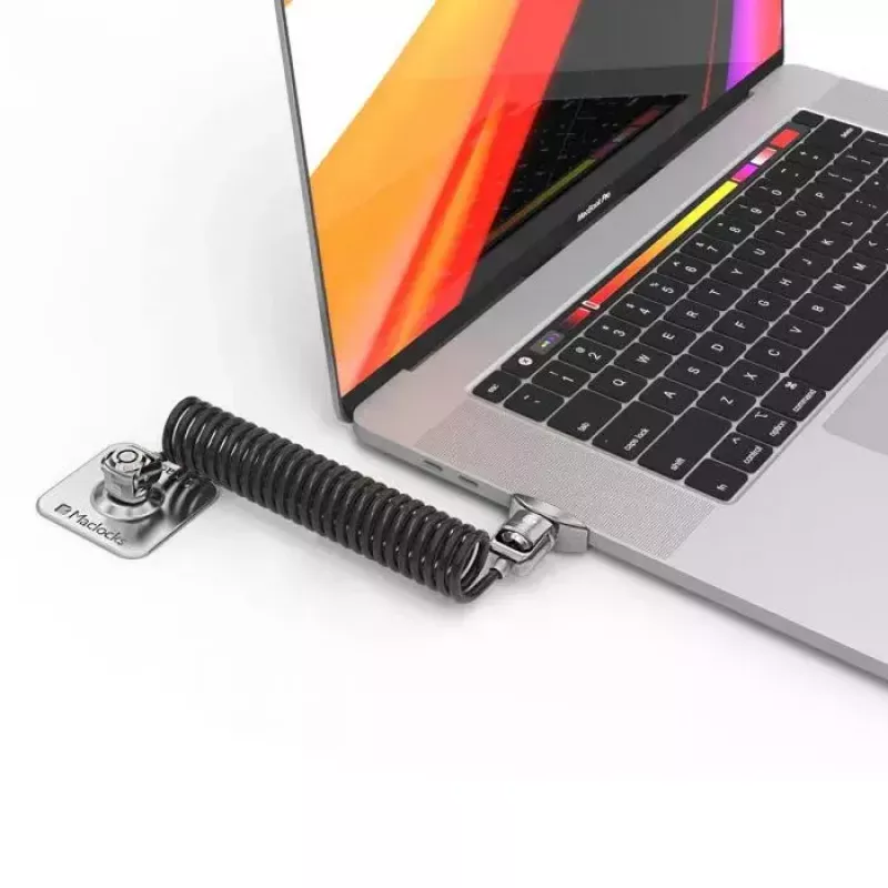 Apsaugos Kabelinė Spyna Compulocks CL02H Dvigalvė Susukta T formos juosta