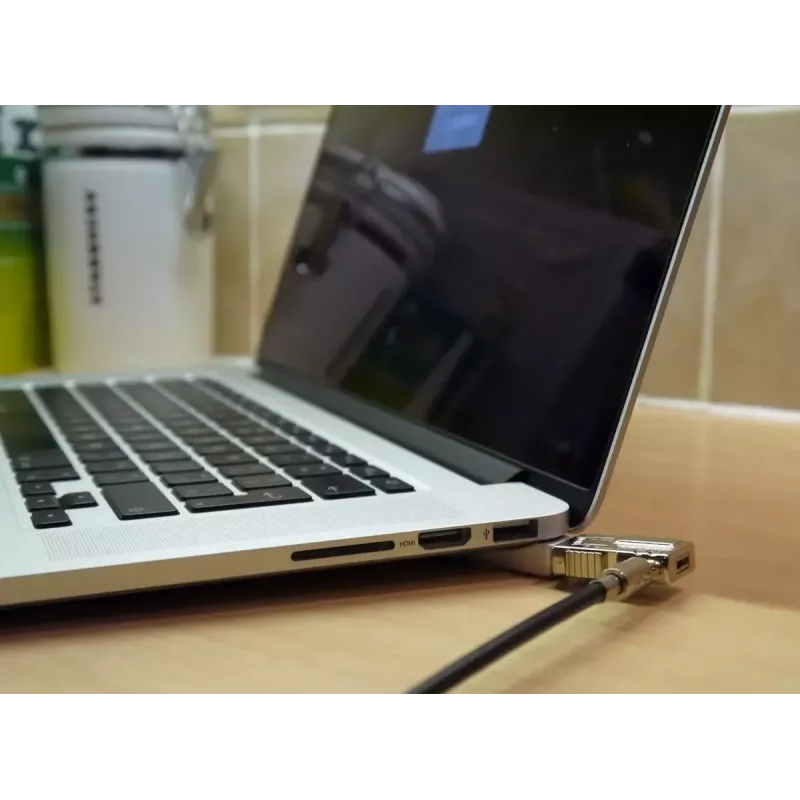 Kabelinis užraktas Compulocks MBPR15 BR Wedge Sidabrinė