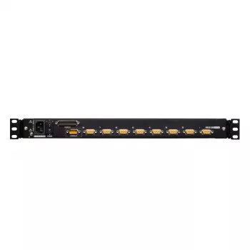 KVM jungiklis ATEN CL5708M Skirtas montuoti stelaže Juoda 1U 17 colių LCD