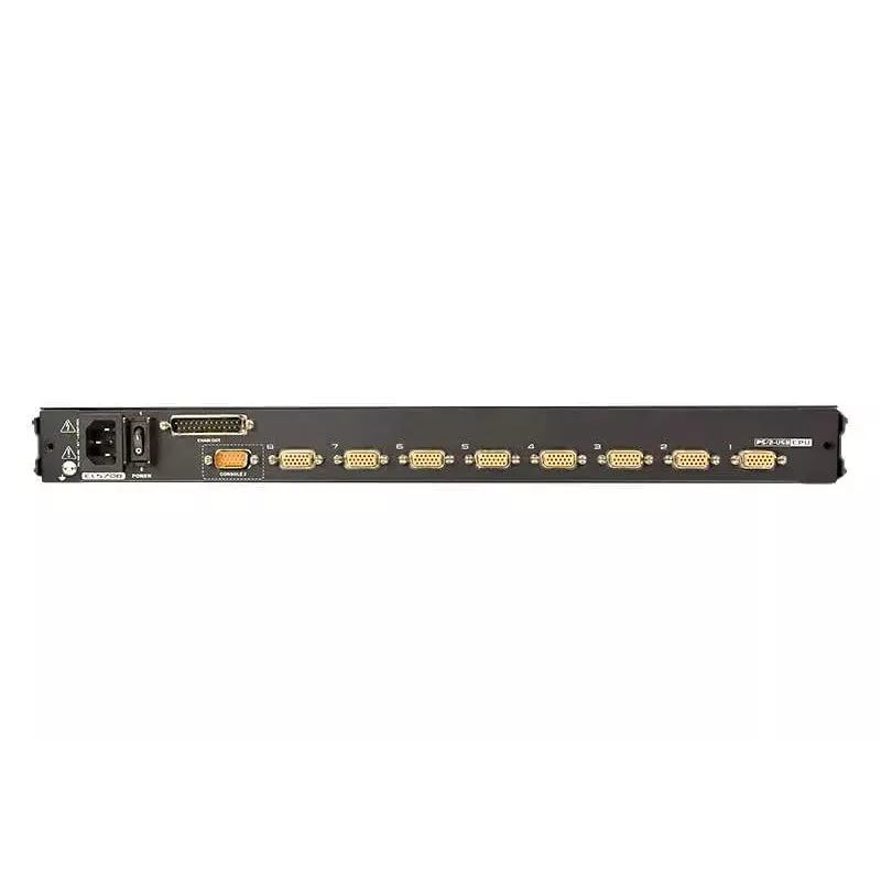 KVM jungiklis ATEN CL5708M Skirtas montuoti stelaže Juoda 1U 17 colių LCD