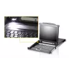 KVM jungiklis ATEN CL5708M Skirtas montuoti stelaže Juoda 1U 17 colių LCD