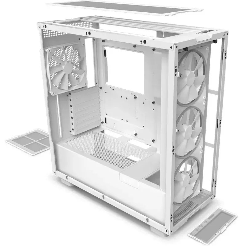 Kompiuterio korpusas NZXT CM-H71EW-02 Midi Tower baltas