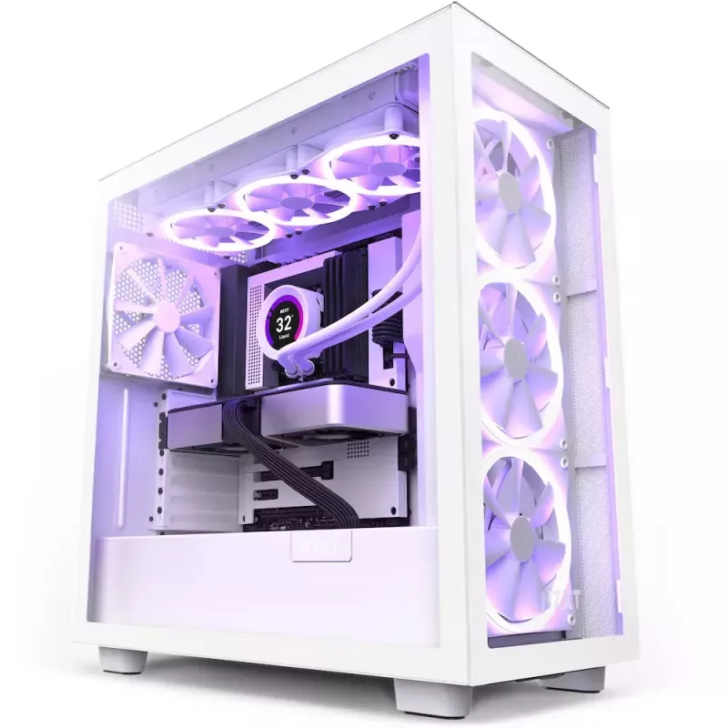 Kompiuterio korpusas NZXT CM-H71EW-02 Midi Tower baltas