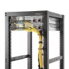 StarTech.com 1U vertikalus serverių stovo kabelių valdymo D-žiedas - 1,8x3,9 col. (4,5x10 cm)