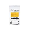 StarTech.com 1U vertikalus serverių stovo kabelių valdymo D-žiedas - 1,8x3,9 col. (4,5x10 cm)