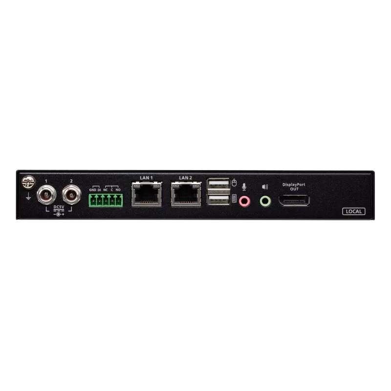 ATEN 1 vietos / nuotolinės prieigos bendrinimo vieno prievado 4K DisplayPort KVM per IP komutatorius