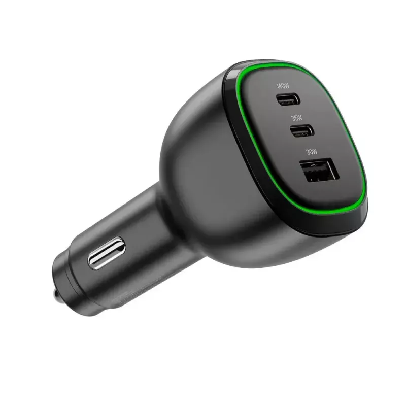 ALOGIC Rapid Power 165W USB-C automobilinis įkroviklis su 240W įkrovimo kabeliu