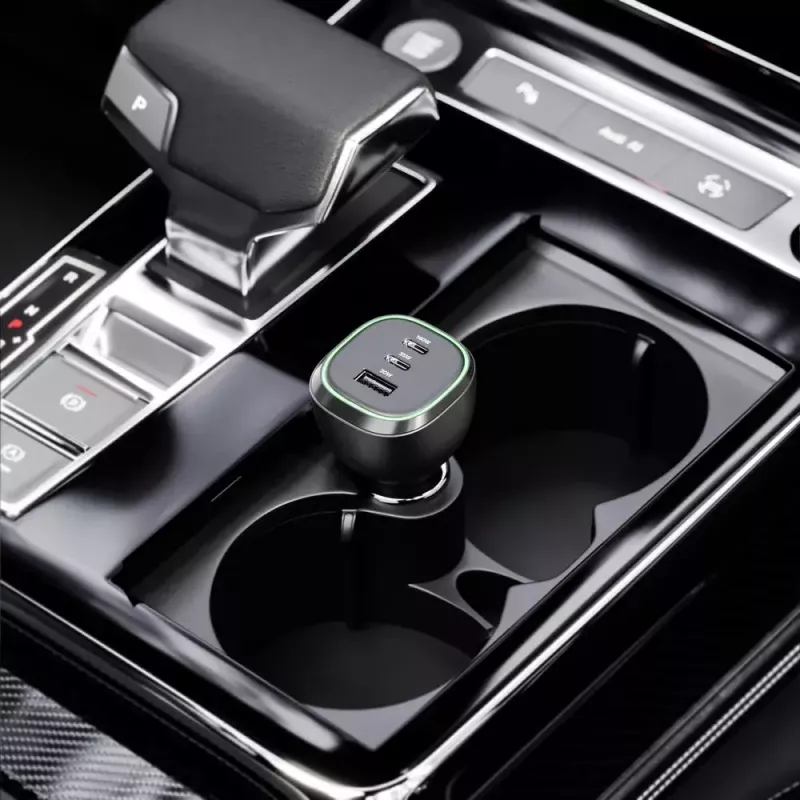 ALOGIC Rapid Power 165W USB-C automobilinis įkroviklis su 240W įkrovimo kabeliu