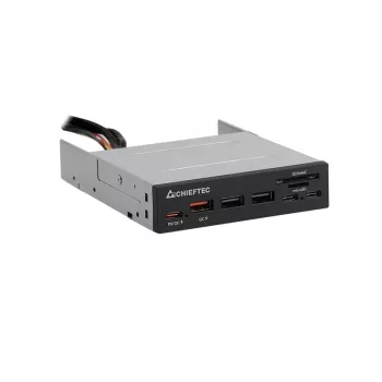 Chieftec CRD-908H kortelių skaitytuvas USB 3.2 Gen 1 (3.1 Gen 1) vidinis juodas