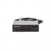 Chieftec CRD-908H kortelių skaitytuvas USB 3.2 Gen 1 (3.1 Gen 1) vidinis juodas