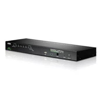 ATEN 8 prievadų USB – PS/2 VGA KVM per IP jungiklis su USB išoriniu prievadu