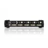 ATEN 4 prievadų USB DVI Dual Link KVM jungiklis su garsu ir USB 2.0 šakotuvu (KVM laidai pridedami)