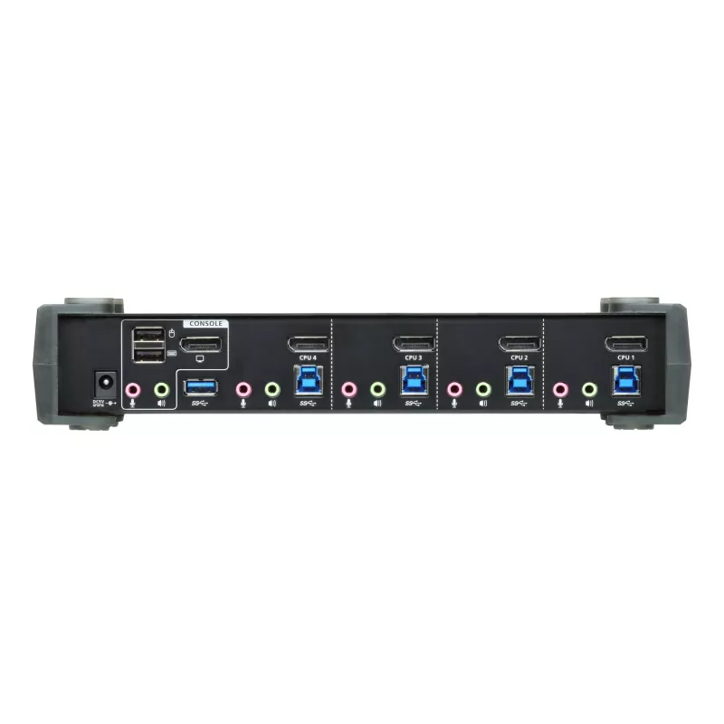 ATEN 4 prievadų USB 3.1 Gen 1 4K DisplayPort 1.2 KVMP™ komutatorius su garsu (KVM kabeliai pridedami)