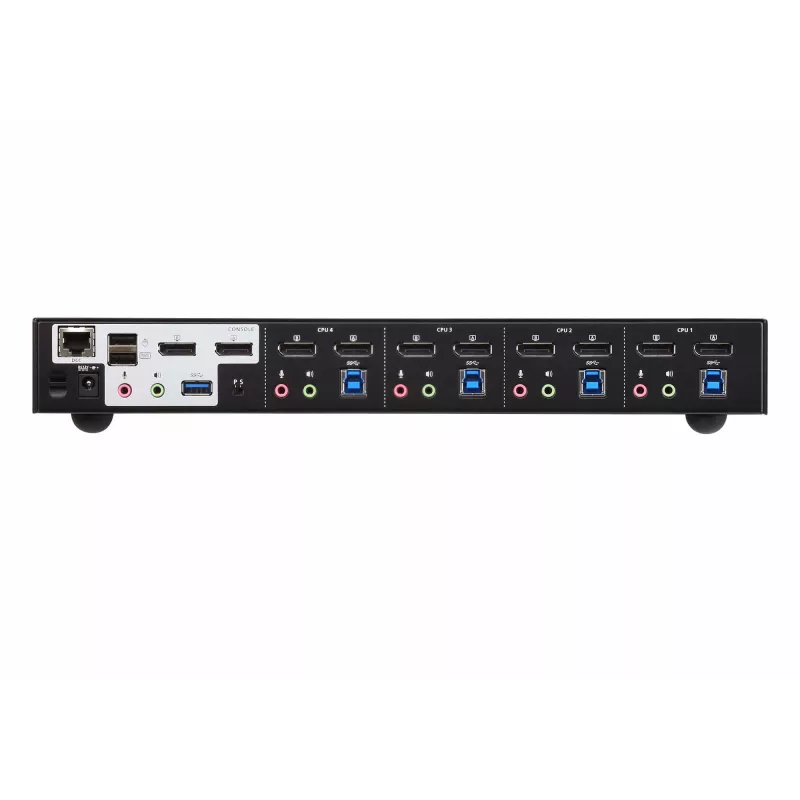 KVMP komutatorius ATEN 4P USB3.0 DisplayPORT dvigubas vaizdas