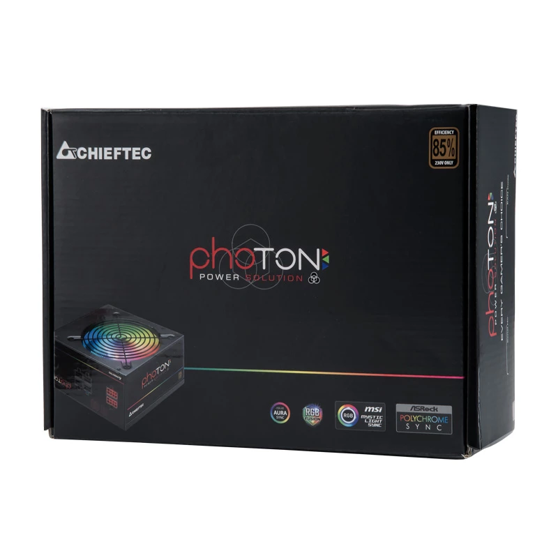 Chieftec Photon maitinimo blokas 650 W 24 kontaktų ATX PS/2 juodas