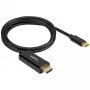Vaizdo kabelio adapteris Corsair CU-9000004-WW 1 m USB Type-C į HDMI juodas