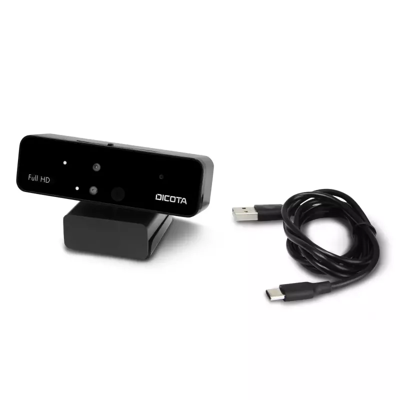 Internetinė kamera DICOTA D31892 1902 x 1080 pikselių USB juoda