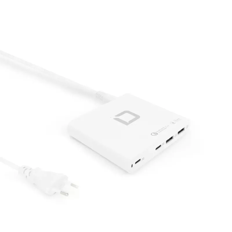 Mobiliojo įrenginio įkroviklis DICOTA D31893 Greitasis įkrovimas Vidaus naudojimui Balta