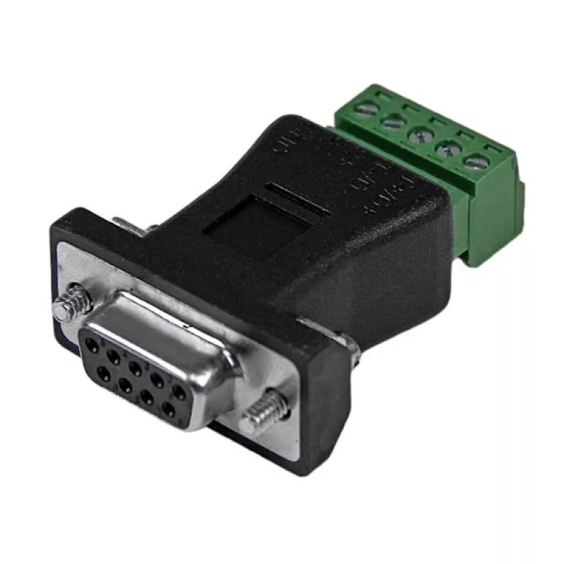 StarTech.com RS422 RS485 nuoseklusis DB9 į gnybtų bloko adapteris