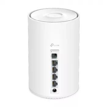 TP-Link (DECO X50-DSL) VDSL viso namo tinklinis „Wi-Fi 6“ maršrutizatorius, vienas įrenginys, dviejų juostų AX3000, 4x GB WAN/LAN, OFDMA ir MU-MIMO modemas