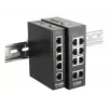 D-Link 8 prievadų nevaldomas pramoninis komutatorius su 8 x 10/100 BaseT(X) prievadais