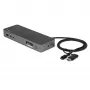 StarTech.com universali nešiojamojo kompiuterio dokų stotelė, hibridinė USB-C ir USB-A, dviguba 4K DP ir HDMI, 60W PD, Mac / Windows / Chrome OS, 4x USB 5Gbps šakotuvas, GbE