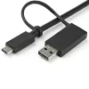 StarTech.com universali nešiojamojo kompiuterio dokų stotelė, hibridinė USB-C ir USB-A, dviguba 4K DP ir HDMI, 60W PD, Mac / Windows / Chrome OS, 4x USB 5Gbps šakotuvas, GbE