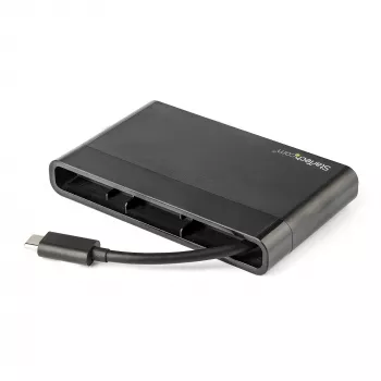 StarTech.com USB-C universalių jungčių adapteris su HDMI, VGA, Gigabit Ethernet ir USB 3.0 - USB-C į 4K HDMI arba 1080p VGA išvesties mini dokas - USB Type-C kelioninė dokinė stotelė USB-C nešiojamiesiems kompiuteriams