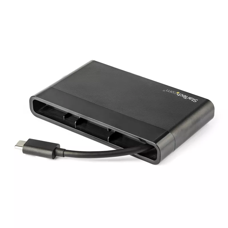 StarTech.com USB-C universalių jungčių adapteris su HDMI, VGA, Gigabit Ethernet ir USB 3.0 - USB-C į 4K HDMI arba 1080p VGA išvesties mini dokas - USB Type-C kelioninė dokinė stotelė USB-C nešiojamiesiems kompiuteriams