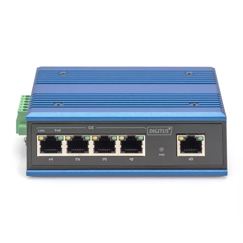 Neadministruojamas komutatorius Digitus DN-651120 4 prievadų Gigabit PoE