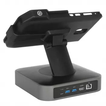 Dokų stotelė Targus DOCK421GLZ planšetiniam kompiuteriui išmaniajam telefonui USB Type-C juoda